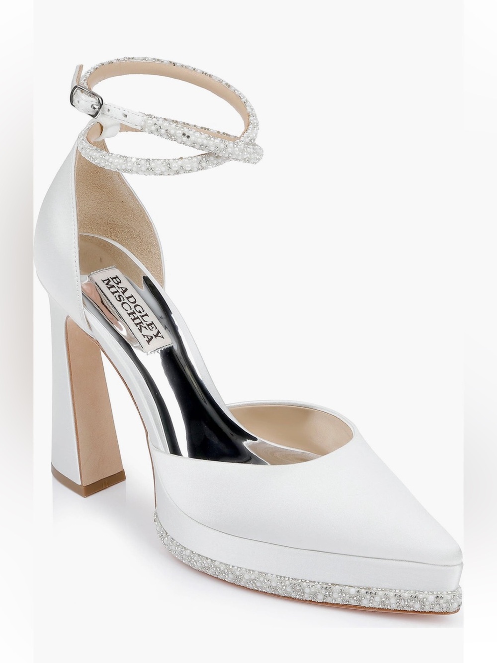 Badgley Mischka Eliana soft white